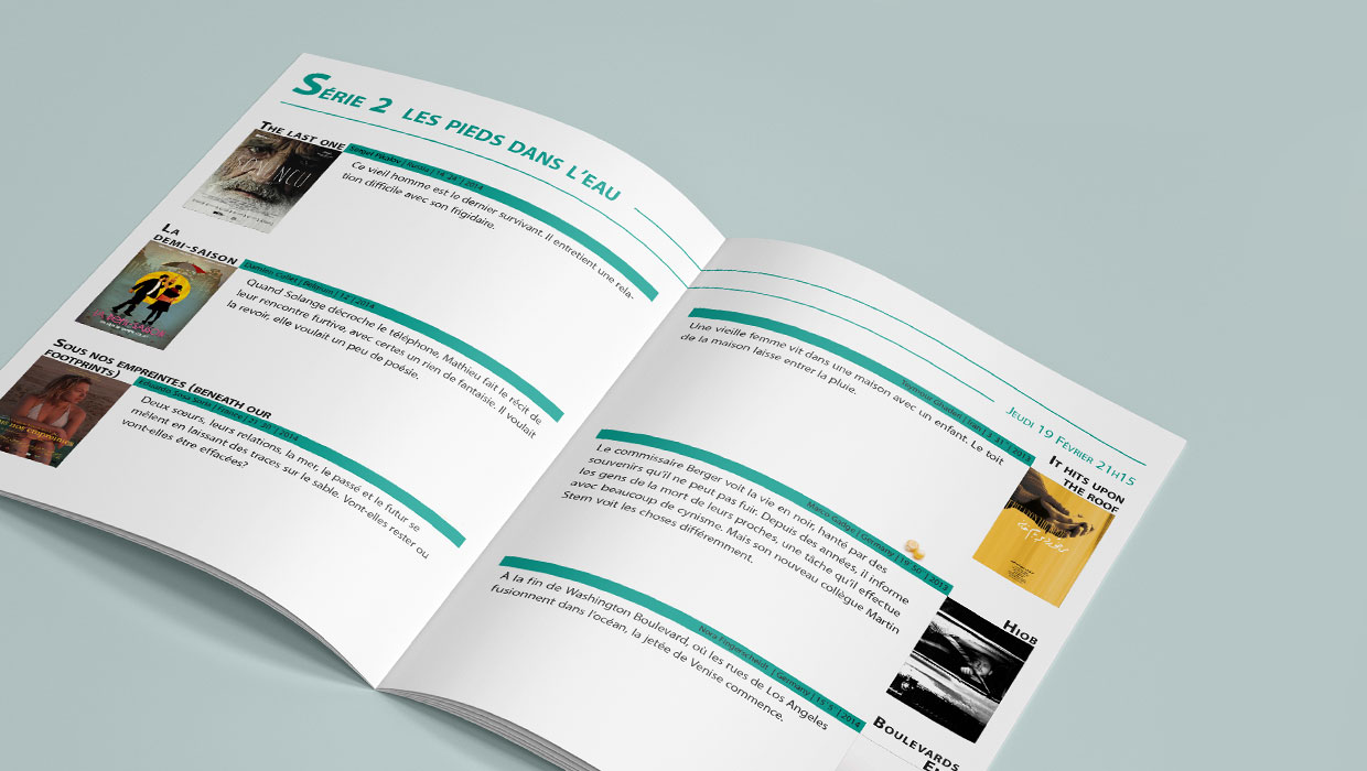 line design brochure