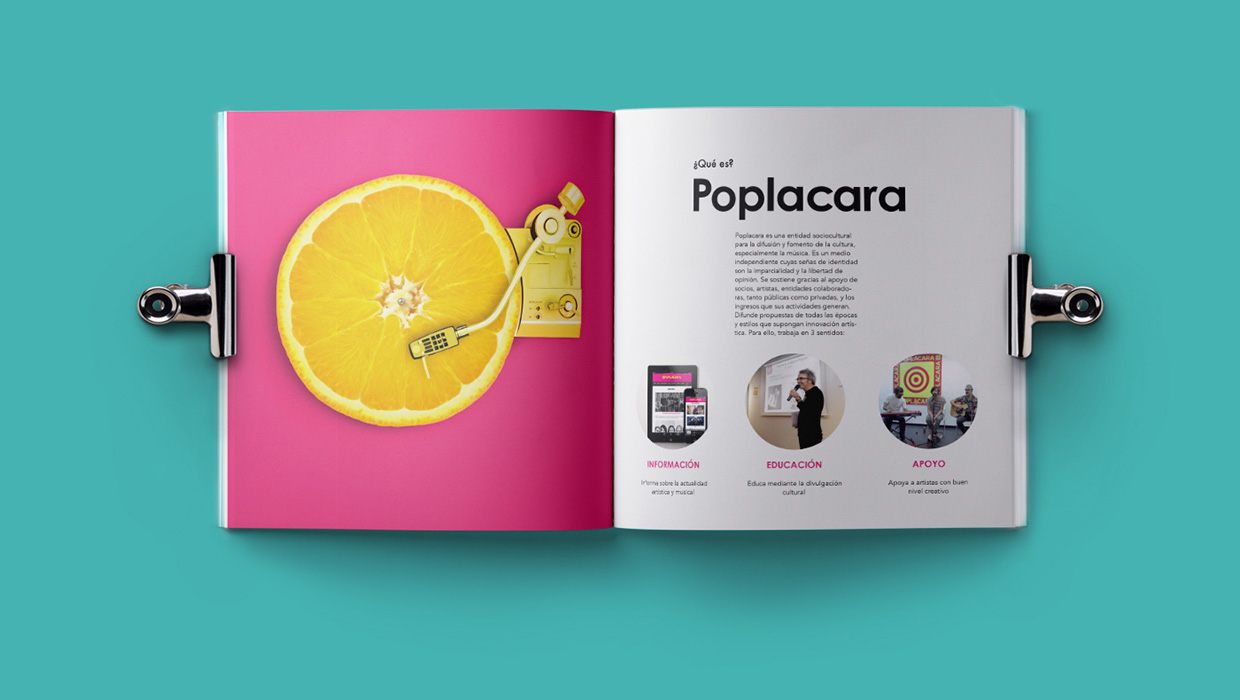 editorial design of brochure